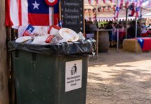 Fiestas Patrias pueden multiplicar hasta 10 veces la generación diaria de basura por persona