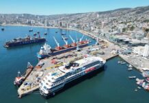 Corporación de Puertos del Conosur destaca aumento de cruceros en Valparaíso para la temporada 2026-2027